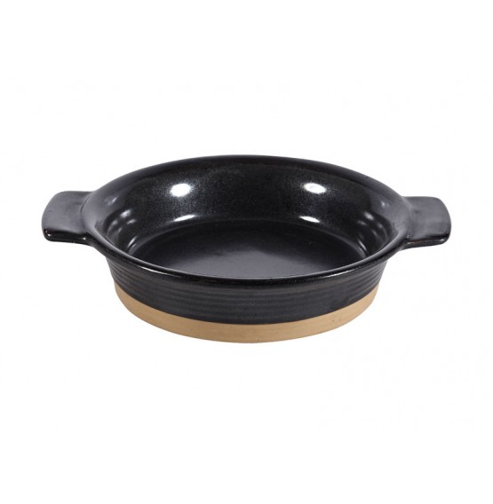 Igneous Black Individual Dish